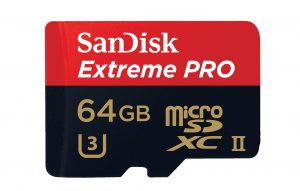 sandisk microSD 64GB XC HC Geschwindigkeit Abkürzung