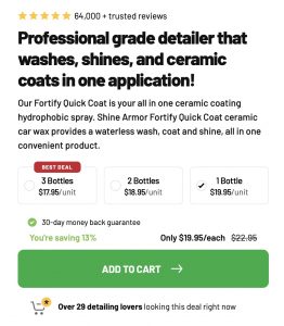 Shine Armor Fortify Quick Coat Preise