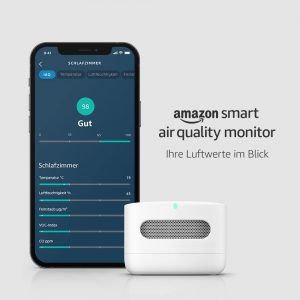 Amazon Smart Air Quality Monitor mit hochwertigen Sensoren für genaue Messergebnisse