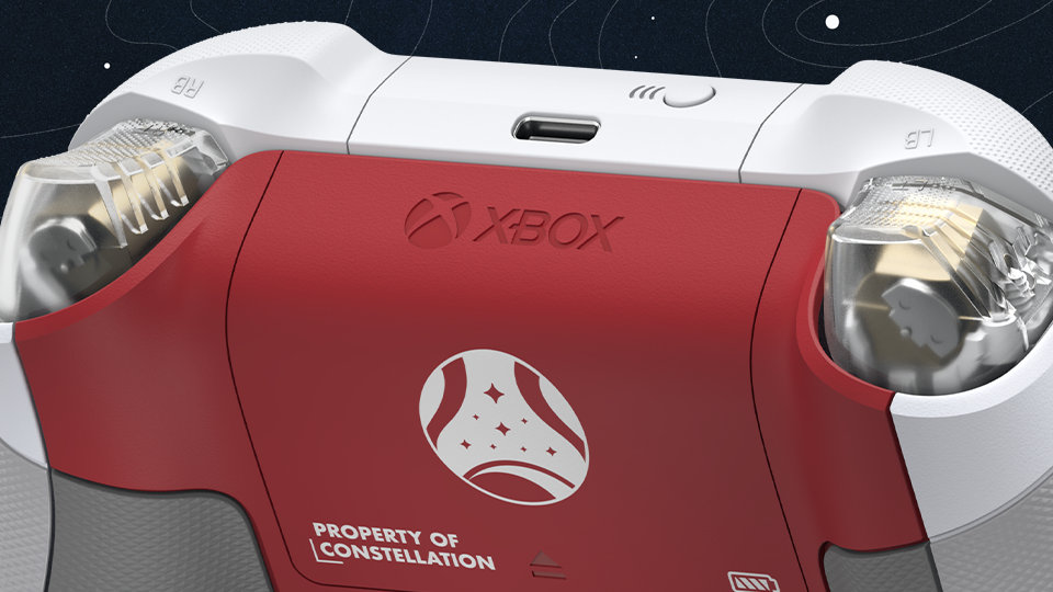 Xbox Wireless Controller – Starfield Limited Edition, Reise zu den Sternen